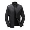 Men's Premium Leather Motorcycle Jacket - First Layer, Thin Spring/Autumn Design
