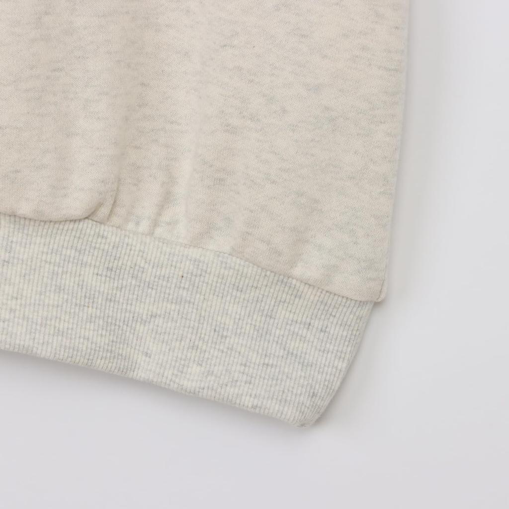 crew neck sweatshirt with casual [Champion] Short-sleeved one-point embroidery, women's wear, CW-D006-810-M