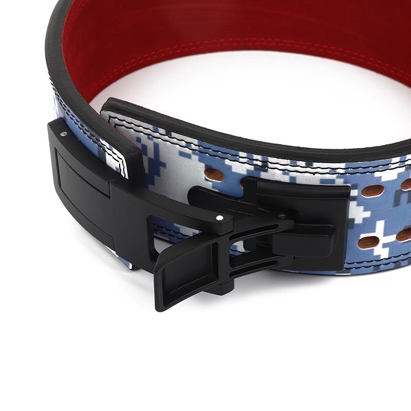 New Inspirational Language Belt+Men's And Women's Weightlifting Sports Belt+Training Squat Straight Leg Hard Pull Belt
