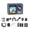 WiFi Anti-Shake Action Camera 5K 30FPS Dual Screen 170° Wide Angle 30M Waterproof Sport Camera with Remote Control