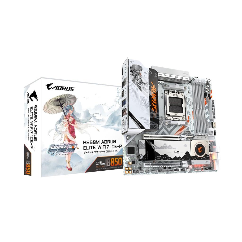 Gigabyte B850M AORUS ELITE WIFI7 Shinyo Rin Model Motherboard MB6898 ICE-P Micro-ATX