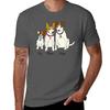 Dog Trio Memorial Pet Commission 01 TShirt Plus Size Loose Short Sleeve Top