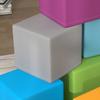 12 PCs Soft Play Blocks, Soft Foam Toy, Building and Stacking Blocks for Kids, Multi-colour