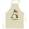 Tablier De Cuisine - Anastasia Lettre - Impression Bretonne - Coton Résistant - Imprimé En France