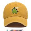 Pc Cute Funny Frog Wizard Print Baseball Cap Trucker Hat Comfortable Breathable Fashionable Beautiful Cartoon Game Black Classi