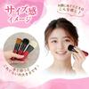 Takumi no Makeup Brush Cosmedo Kumano Brush Cheek and Face Brush Coarse Light High-Density (Goat Hair Peak) FU-CH01