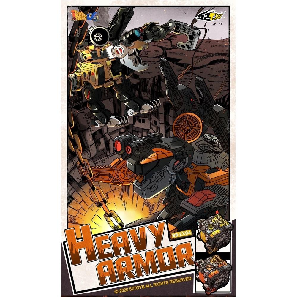 52toys Beastbox 52toys Beastbox Bb Ex04 Dio Heavy Armor