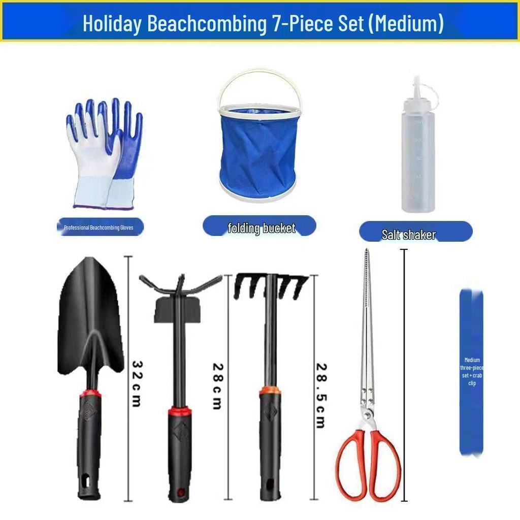 Seaside Clam and Crab Digging Tool Set for Kids