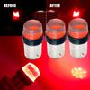 20x Flash LED Bulb Driving Reverse Lamp Signal Tail Car Brake Sourcing White Red Flashing Light 1156 BA15S P21W 1157 BAY15D