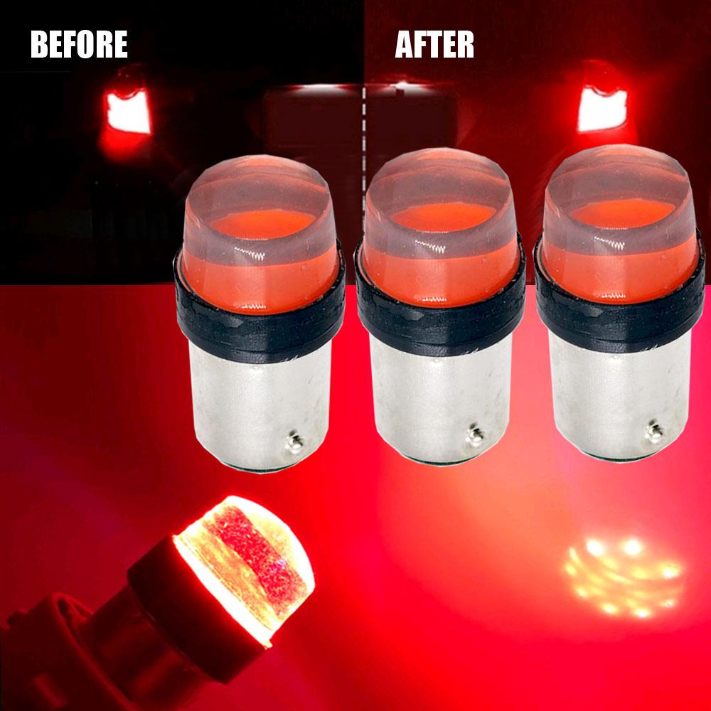 20x Flash LED Bulb Driving Reverse Lamp Signal Tail Car Brake Sourcing White Red Flashing Light 1156 BA15S P21W 1157 BAY15D