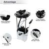 X Autohaux Electric Fuel Pump Assembly for Cadillac DTS 2009-2011 for Buick Lucerne 2009-2011 V8 4.6L w/Sending Unit No.23120351
