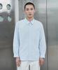 RESSAC Loose Fit Rivet Pocket Oxford Work Shirt Sky Blue