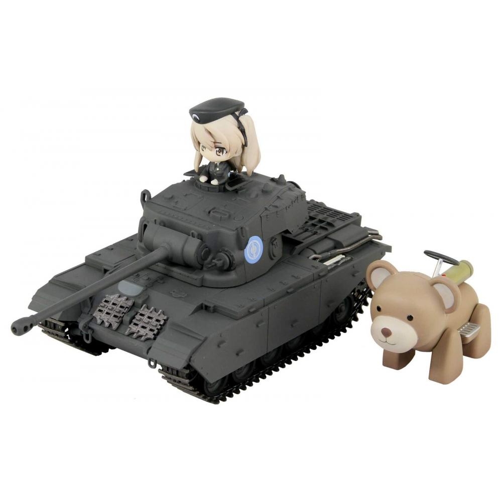 

Peadot Girls & Panzer Movie Cruiser Tank A41 Centurion Ending Ver.DX с 1 фигуркой Аришитоши Шимады 1 фигурка Войтека, окрашенный готовый продукт PD55