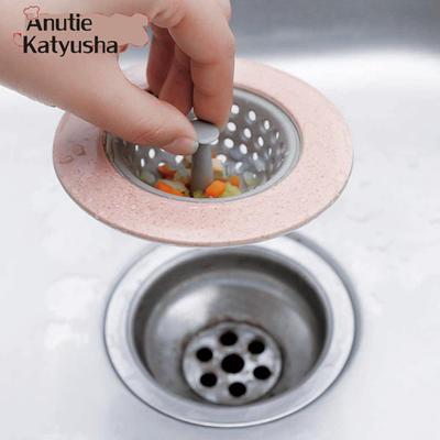 1Pc Filtro per lavello da cucina Silicone TPR Bagno Doccia Scarico Lavelli Colino Filtro per fognatura
