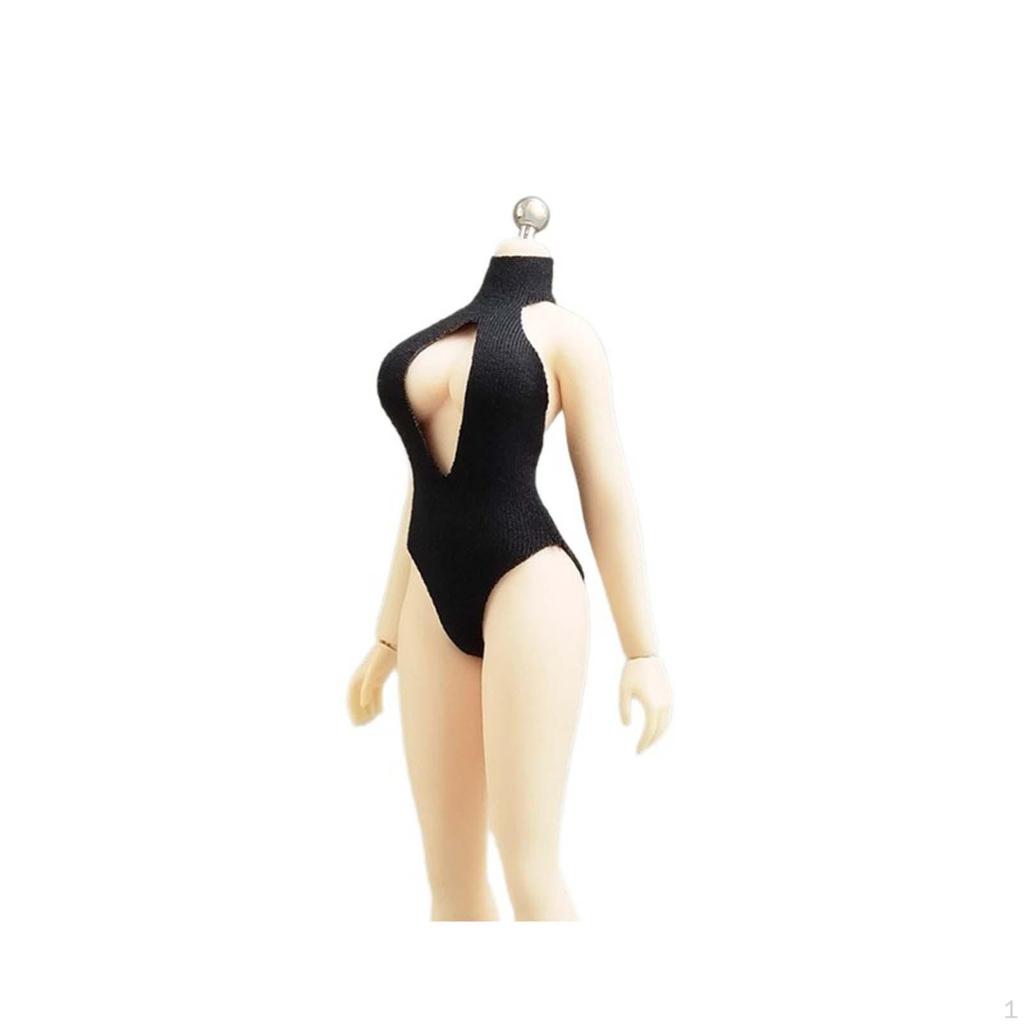 1/12 Actionfigur Kleidung Kostüm Accessoires Damen Badeanzug Stilvoller Body Weibliche Puppe