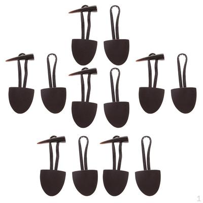 6 Paar Hornleder Knebelknöpfe Jacke