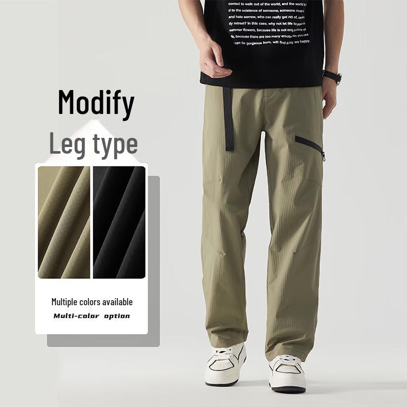 

COVER GAL Men s Loose Straight Outdoor Cargo Pants 3XL