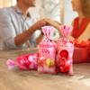 OPP Valentine's Day Flat Candy Packaging Bag Transparent Love Rose Printed Plastic Bag