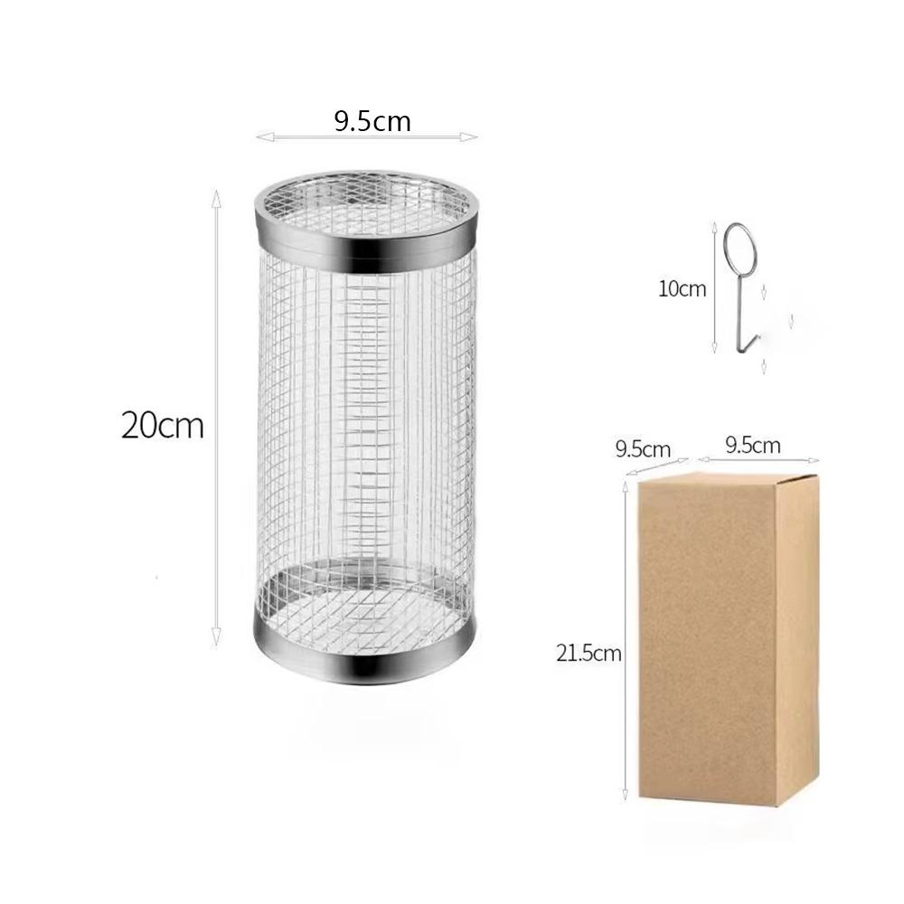 

Stainless Steel BBQ Cages Anti-scald Barbecue Grill New Barbecue Grill Net Outdoor 3