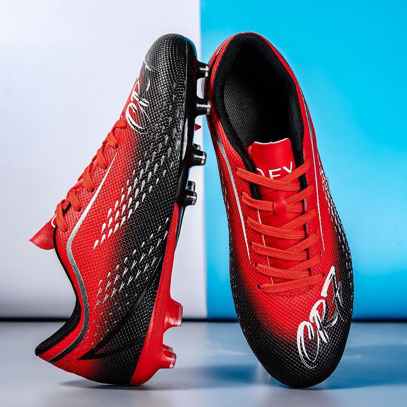 Large Size Football Shoes, Children's Artificial Grass Training Shoes, Spikes, Youth and Students Competition Sports Shoes