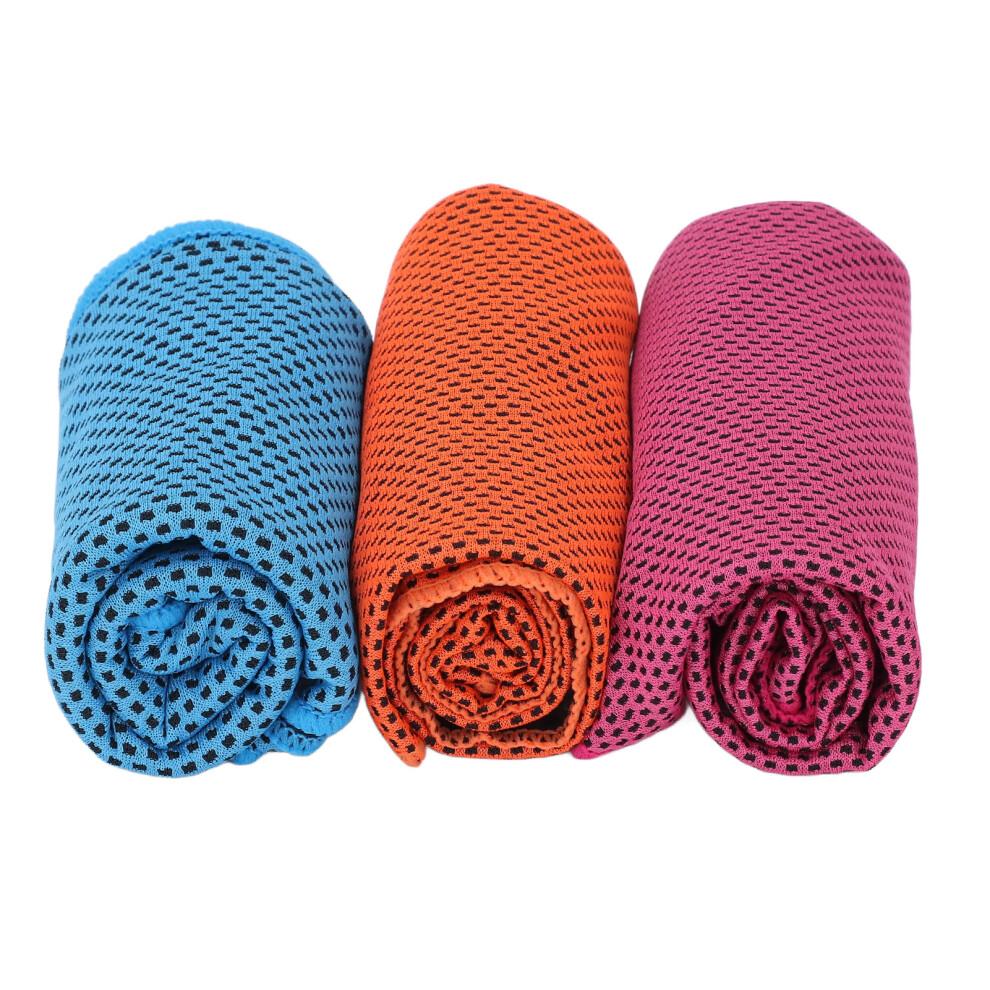 3pcs Cooling Sports Towel Microfiber Breathable Ice Towel