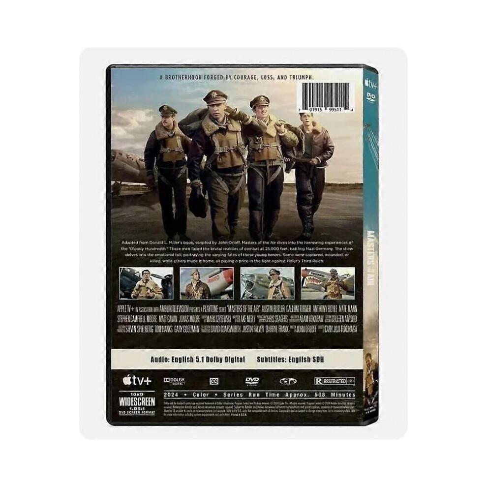 Masters of the Air: (DVD, 2024, 3diskové balení)