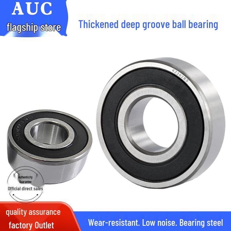 Thickened Deep Groove Ball Bearing Catalog: Inner Diameters 10-100mm (62200, 62300 Series)