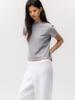 GLOWNY G Classic Tee (Melange Gray)