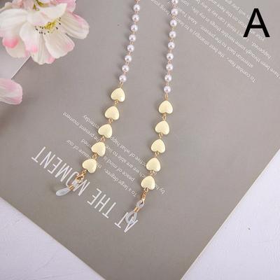 1PC Fashion Mask Chain Lanyard Holder Pearl Resin Beads Glasses Strap Eyewear Accessory