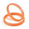 1Pcs Girth 218mm 238mm 255mm 268mm Drive Belt Power Tool Accessories Double Cog Style Electric Planer Parts Orange