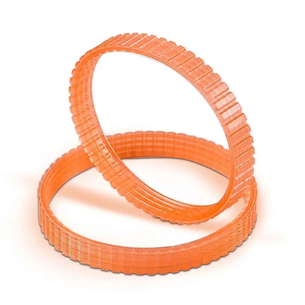 1Pcs Girth 218mm 238mm 255mm 268mm Drive Belt Power Tool Accessories Double Cog Style Electric Planer Parts Orange