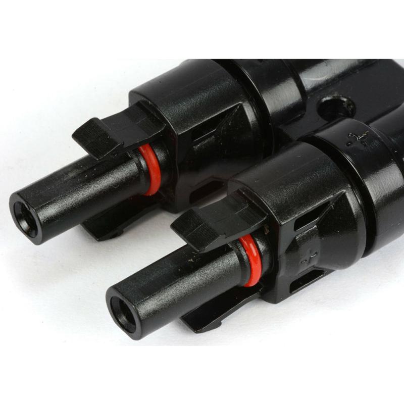 Ensemble de connecteurs de panneau solaire de branche 30A MC4 T, coupleur séparateur en Y, combinaison