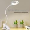 KLTLED Adjustable Brightness Desk Lamp: USB Rechargeable & Plug-in, Dual Use for Student Study.