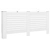 Radiator Covers 2 pcs White 172 * 19 * 81.5 cm MDF