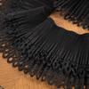 White Pleated Chiffon Fabric Dress Handicraft Skirt Diy Supply Home Decor Fringe For Clothes Sewing Accessories Ribbon Trim 2M
