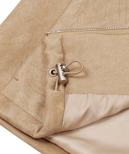 Ironyporno Whiteline 86-Iro134 Semi-Dart Stadium Suede Jacket Camel