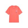 T Shirts Men's Orange Crew Neck Moderate Straight Fit FJ2320-850