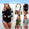 Versatile Damen Tarnung Pullover Long Sleeve T-shirt Perfect For Every Season And Occasion