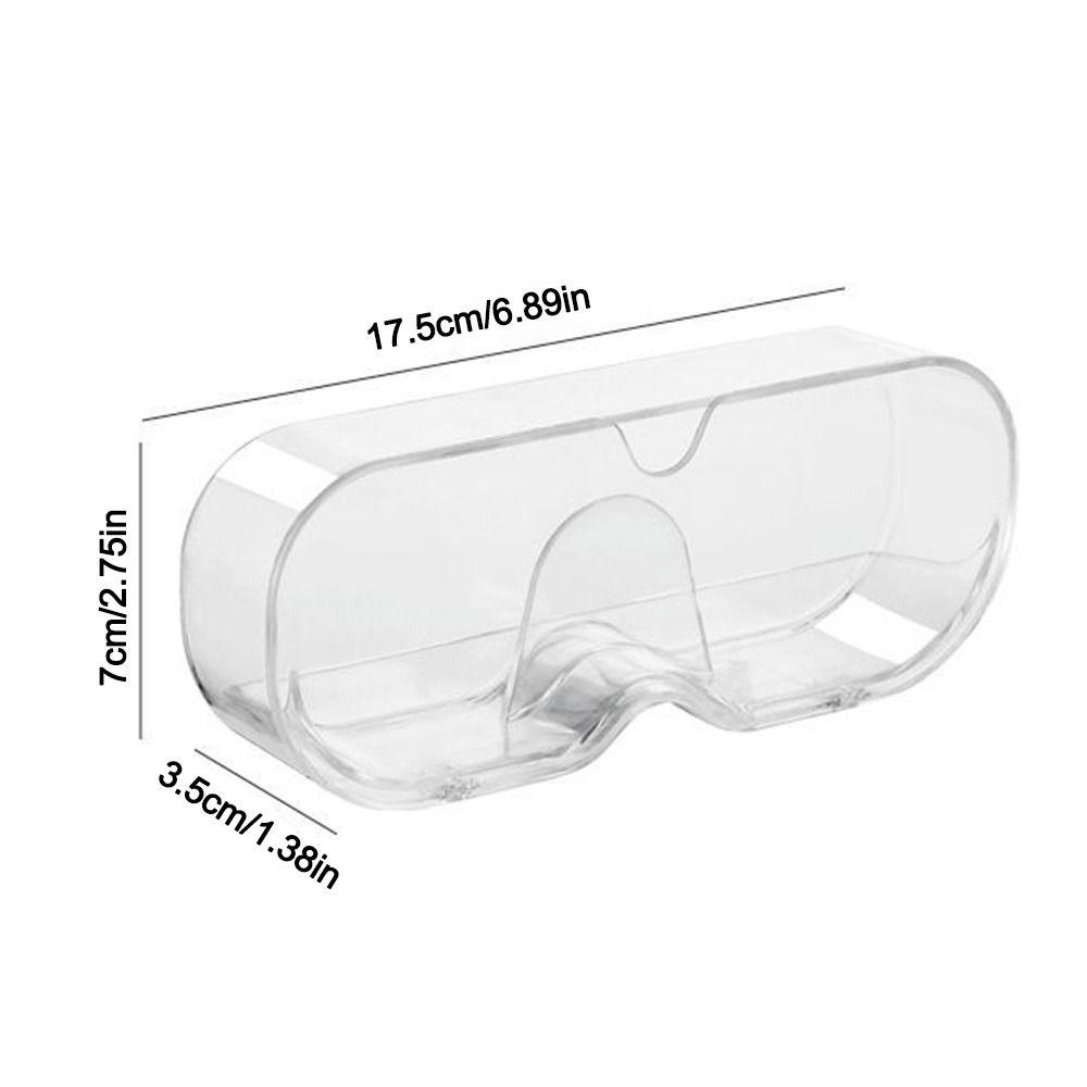Punch-free Sun-glasses Display Holder Wall Mounted Eyewear Storage Box  Desktop Bathroom Bedroom