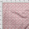 oneOone Cotton Flex Light Green Fabric Floral Craft Projects Decor Fabric Printed By The Yard 40 Inch