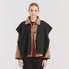 Khaki Small Shawl Cape