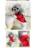 Christmas Teddy Bear Formal Wear for Dogs & Cats - Thickened Autumn/Winter Two-Legged Pet Clothing