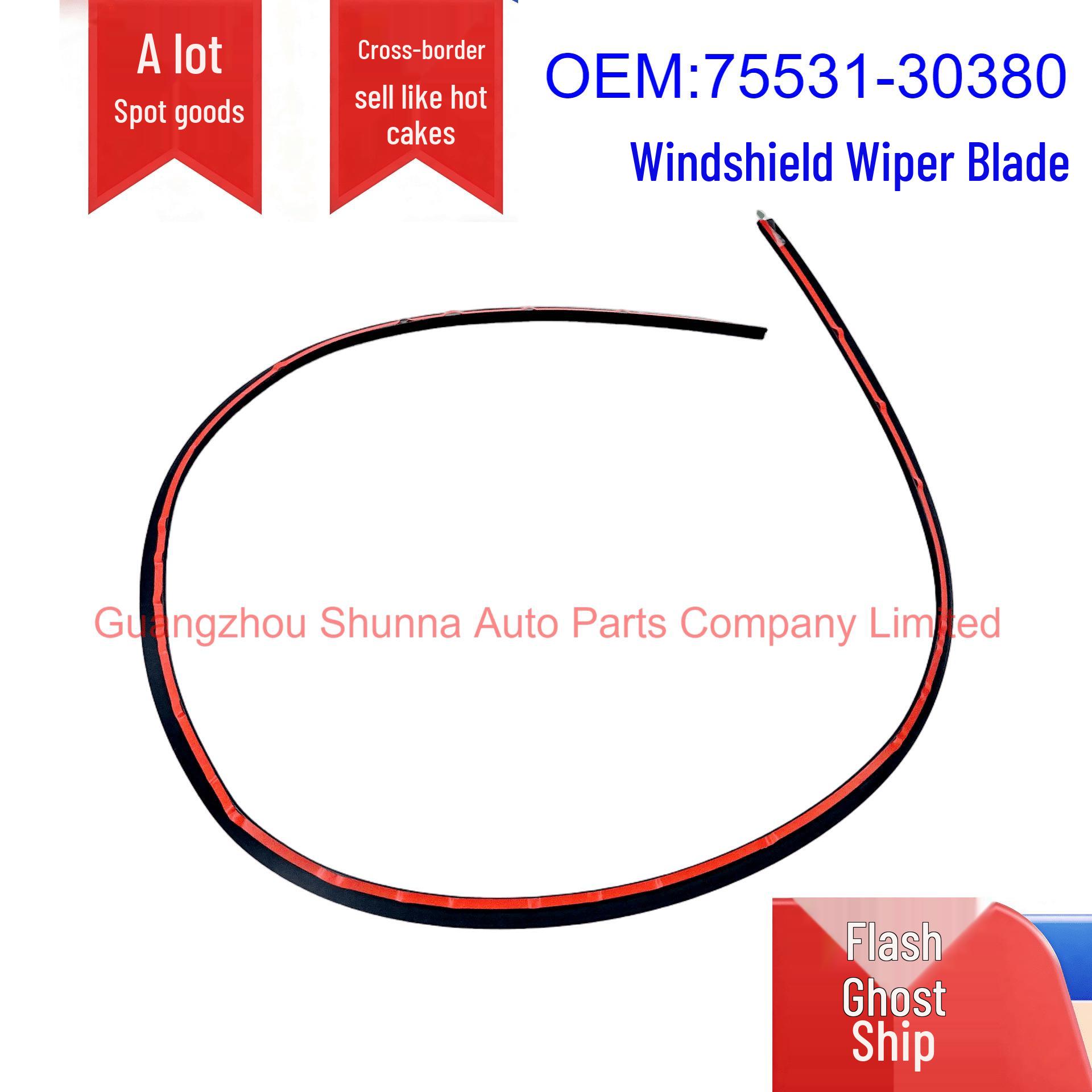 75531-30380 Windshield Adhesive Strip for Toyota 10th Gen Crown GRS20# Car sealing strip