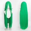 Parrucca Cosplay Lunga Dritta 100CM Multicolore Rosa Biondo Nero Parrucca Costume Anime Parrucca Cos Sintetica Universale Parrucca per Uso Quotidiano Feste