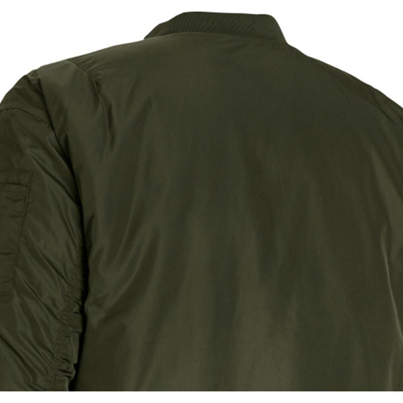 Under Armour Project Rock Training Bomber Jacket Men Outerwear Green 1382278-390