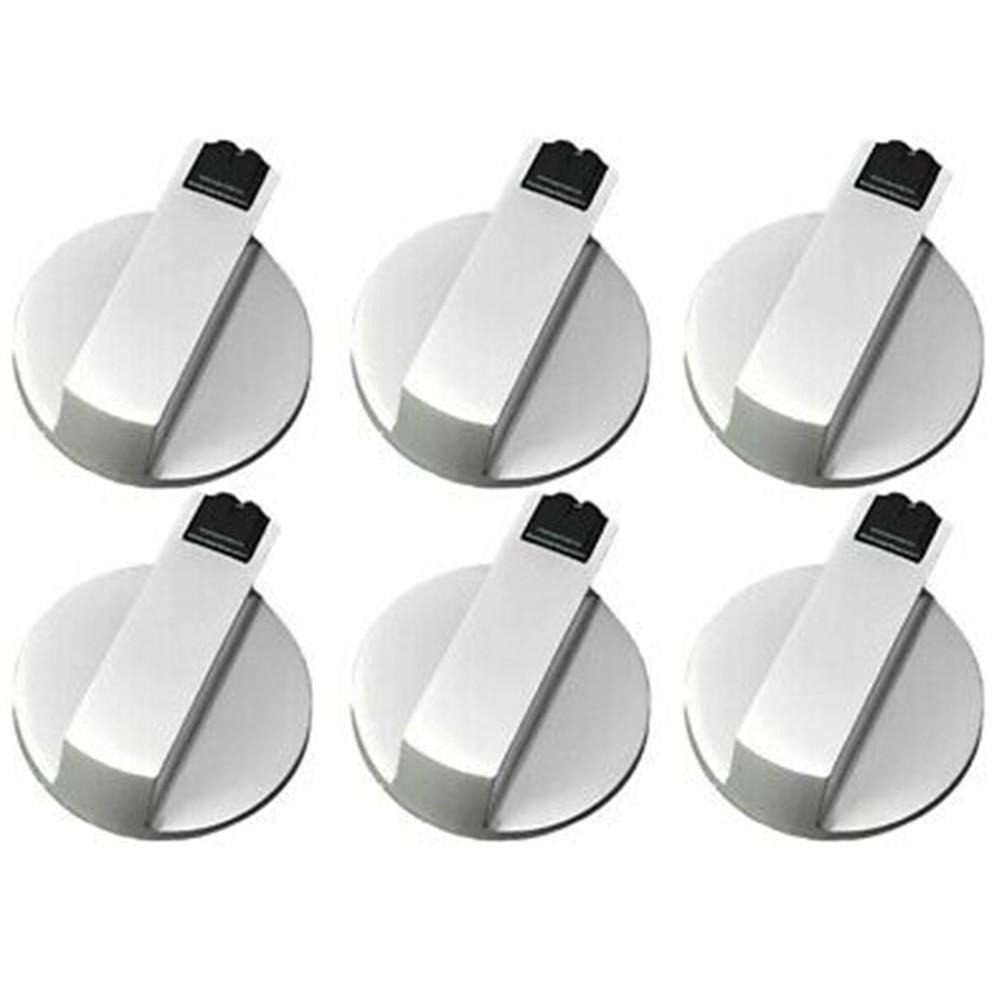 Reliable Performance Rotary Switch Control Knobs for Gas Stove Oven Set of 6