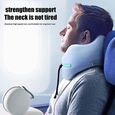 Travel Neck Pillow Portable Soft Support Pillow For Airplane Car Train Travel Rest