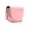 Coach Ellen 21 Solid Color Macaron Leather Flap Shoulder Saddle Crossbody Bag Women Bags Cherry-Blossom-Pink C1432-IMS9M
