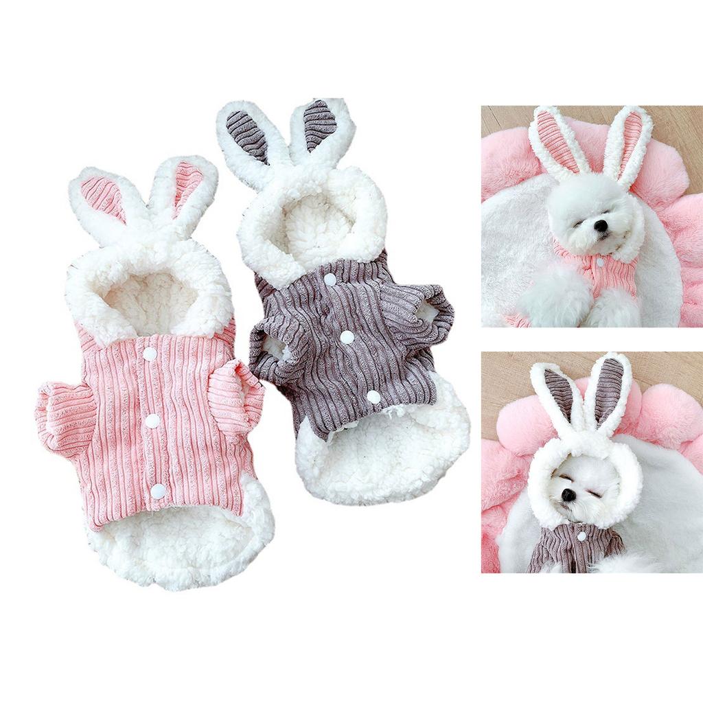 Christmas Halloween Cosplay Party Dogs Cat Sweatshirt with Hood Set Halloween Outdoor Dogs Rabbit Jumpsuit Lightweight