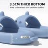 Fashion Crestar Cute Kids Shark Slippers Cartoon Shark Sandals Boy and Girl Comfortable Home Slippers Summer Non-slip Slides Beach Shoes